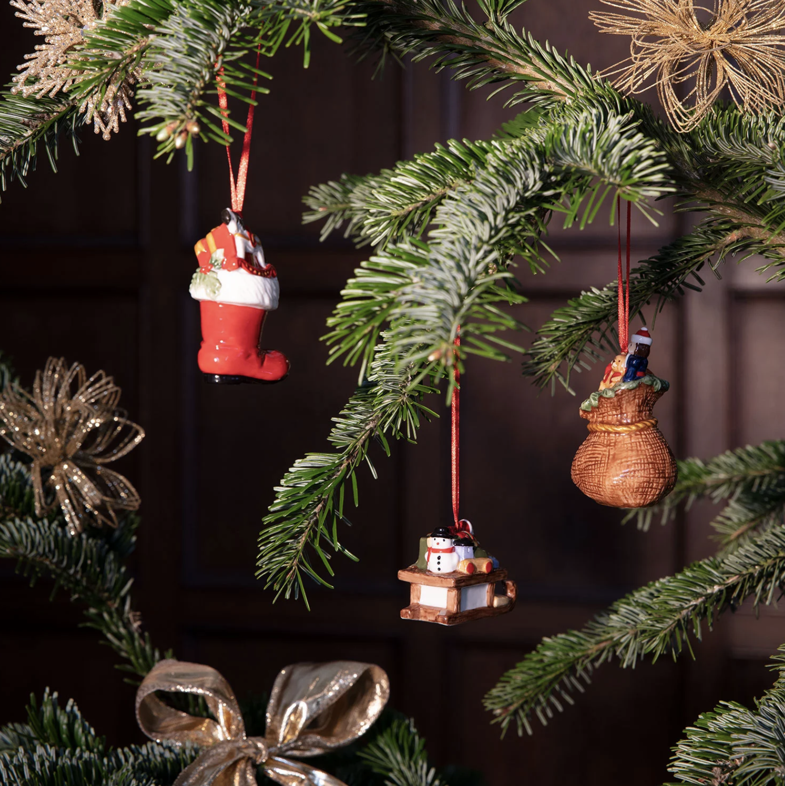 Набор игрушек 3пр. "Подарки" Nostalgic Ornaments Villeroy&Boch