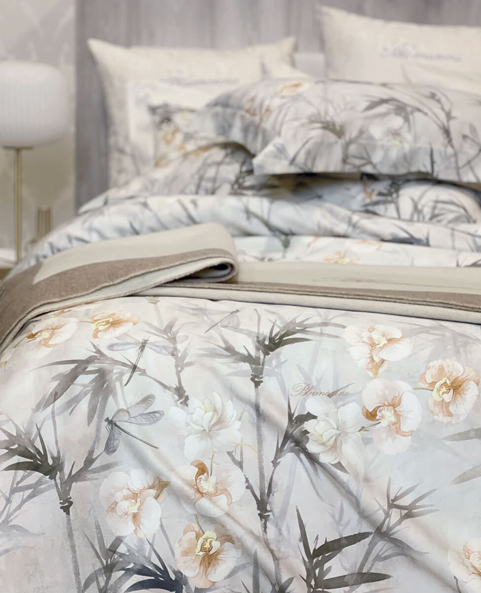 Постельное белье двуспальное Орхидэя (Orchidea), бренд: Блюмарин (Blumarine)