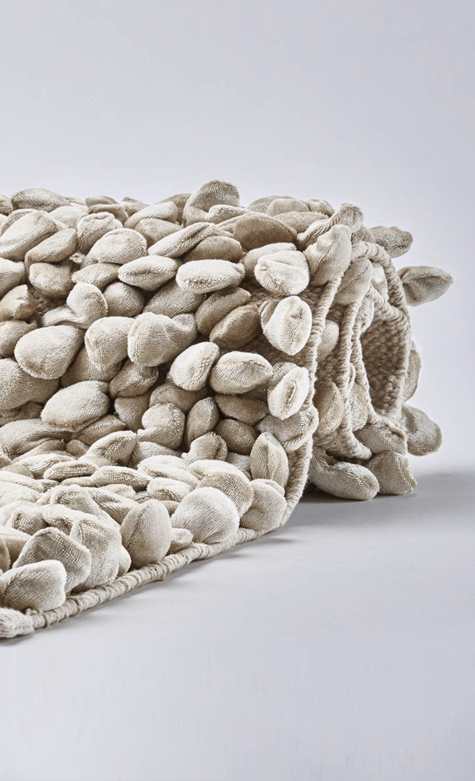 Коврик AQUANOVA Rocca, бежевый, 60х100см