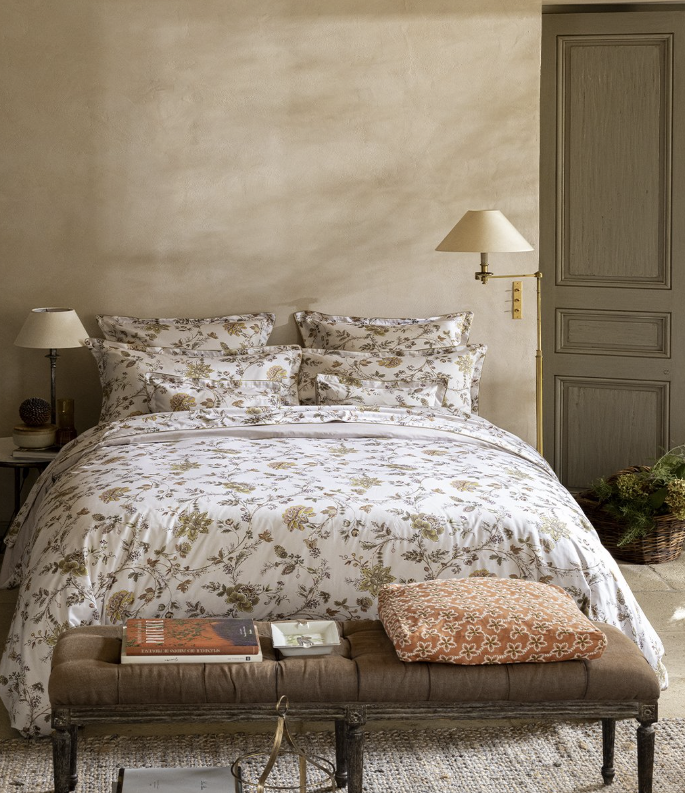 Постельное белье двуспальное Alexandre Turpault Maussane rose