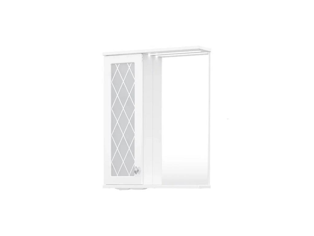 Зеркало-шкаф VOLNA Milena 55 левый (белый)