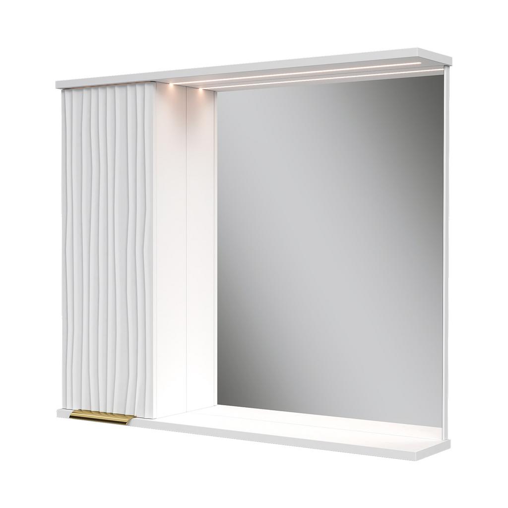 Зеркало-шкаф VOLNA LottyGold 80 левый