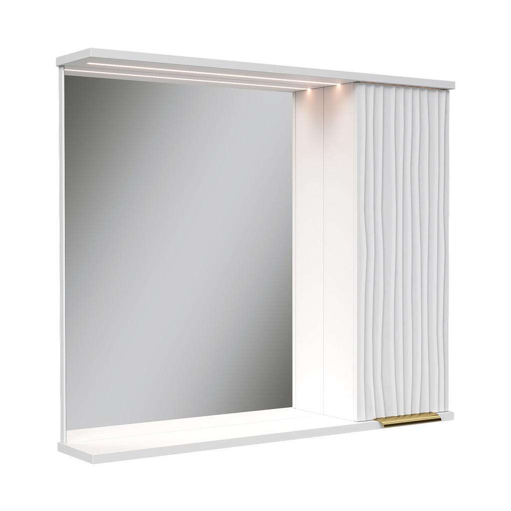 Зеркало-шкаф VOLNA LottyGold 80 правый