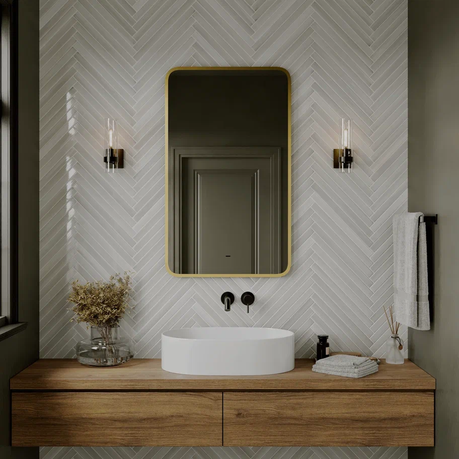 Зеркало Continent Goldwen Led 600*1000