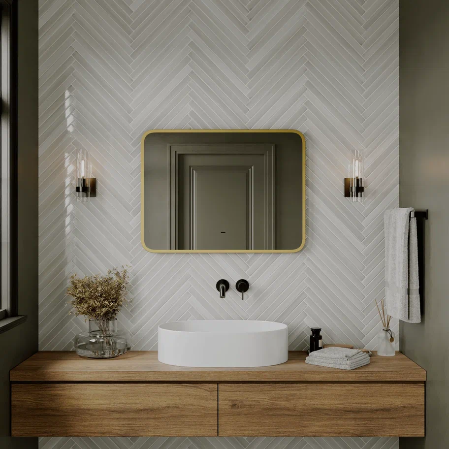 Зеркало Continent Goldwen Led 800*600