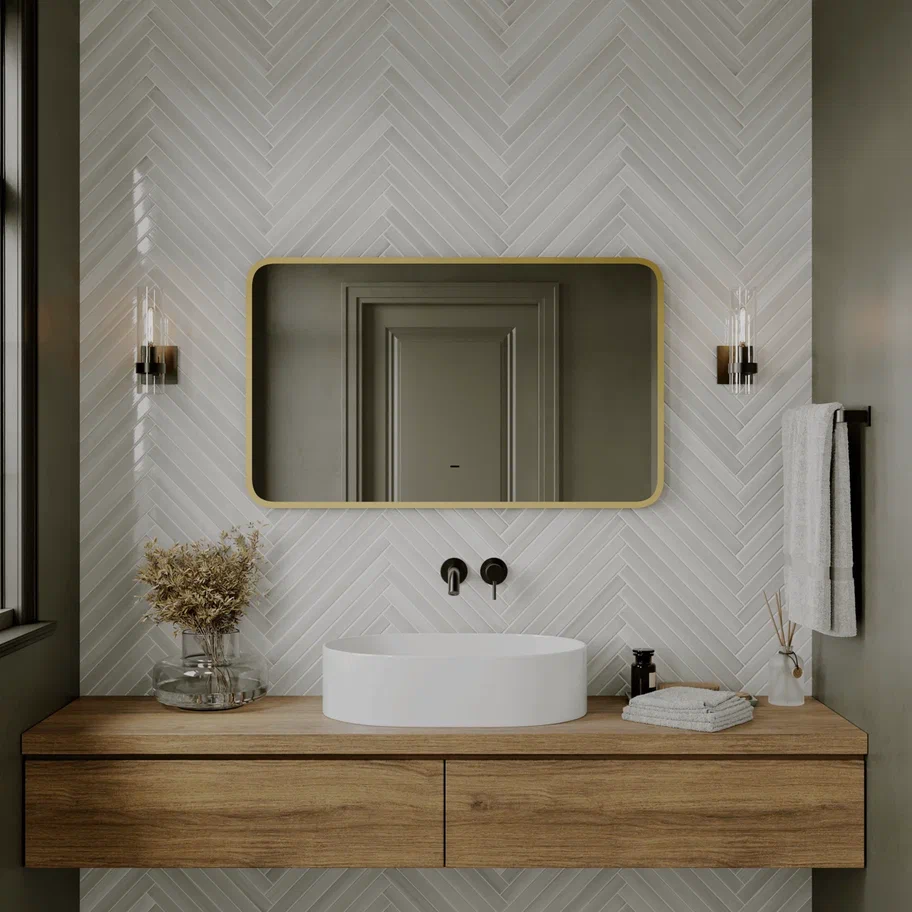 Зеркало Continent Goldwen Led 1000*600