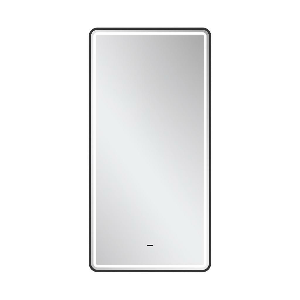 Зеркало с подсветкой EQUIL STOUNE 500х900 Черный