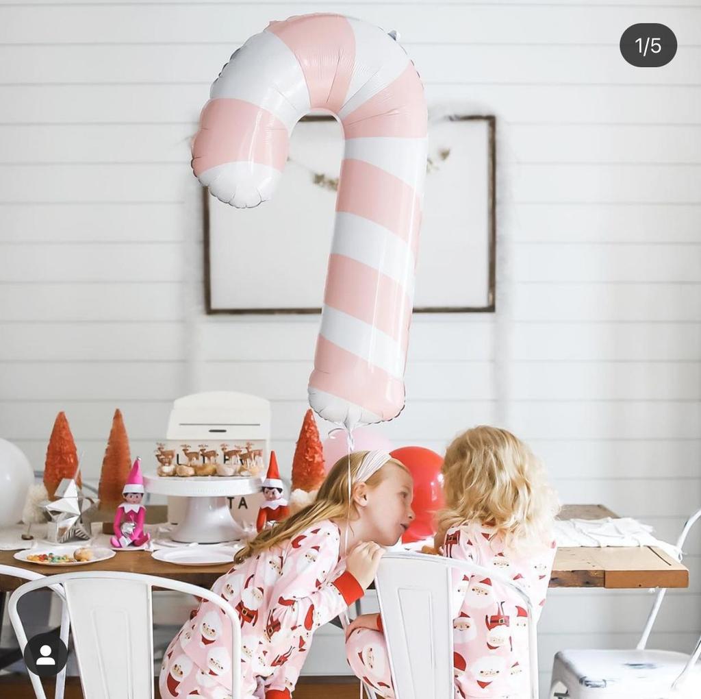 Леденец розовые полосы, 46 x 74 см