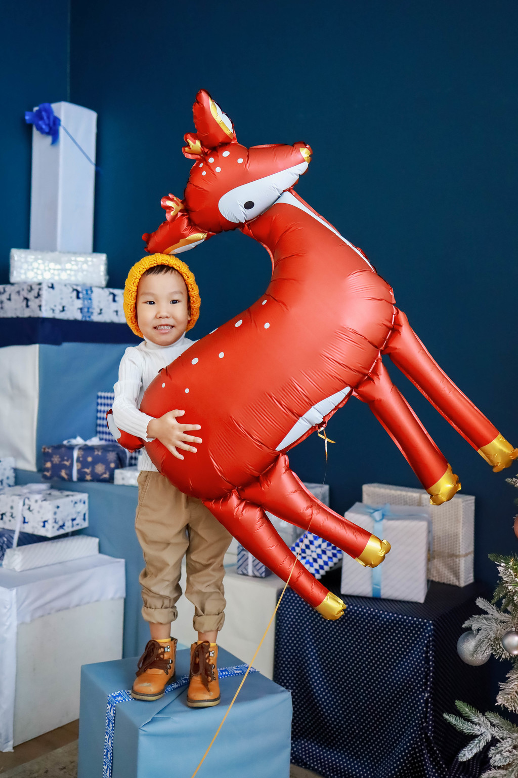 Олень, 105х80 см