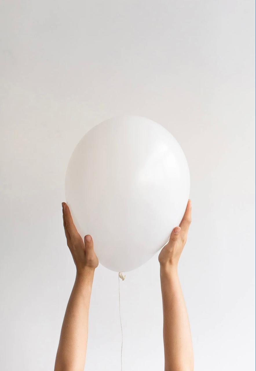 Стандартный шар, белый, 36 см