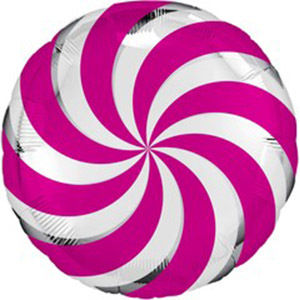 Фольгированный шар "Леденец", ягодный, 46 см