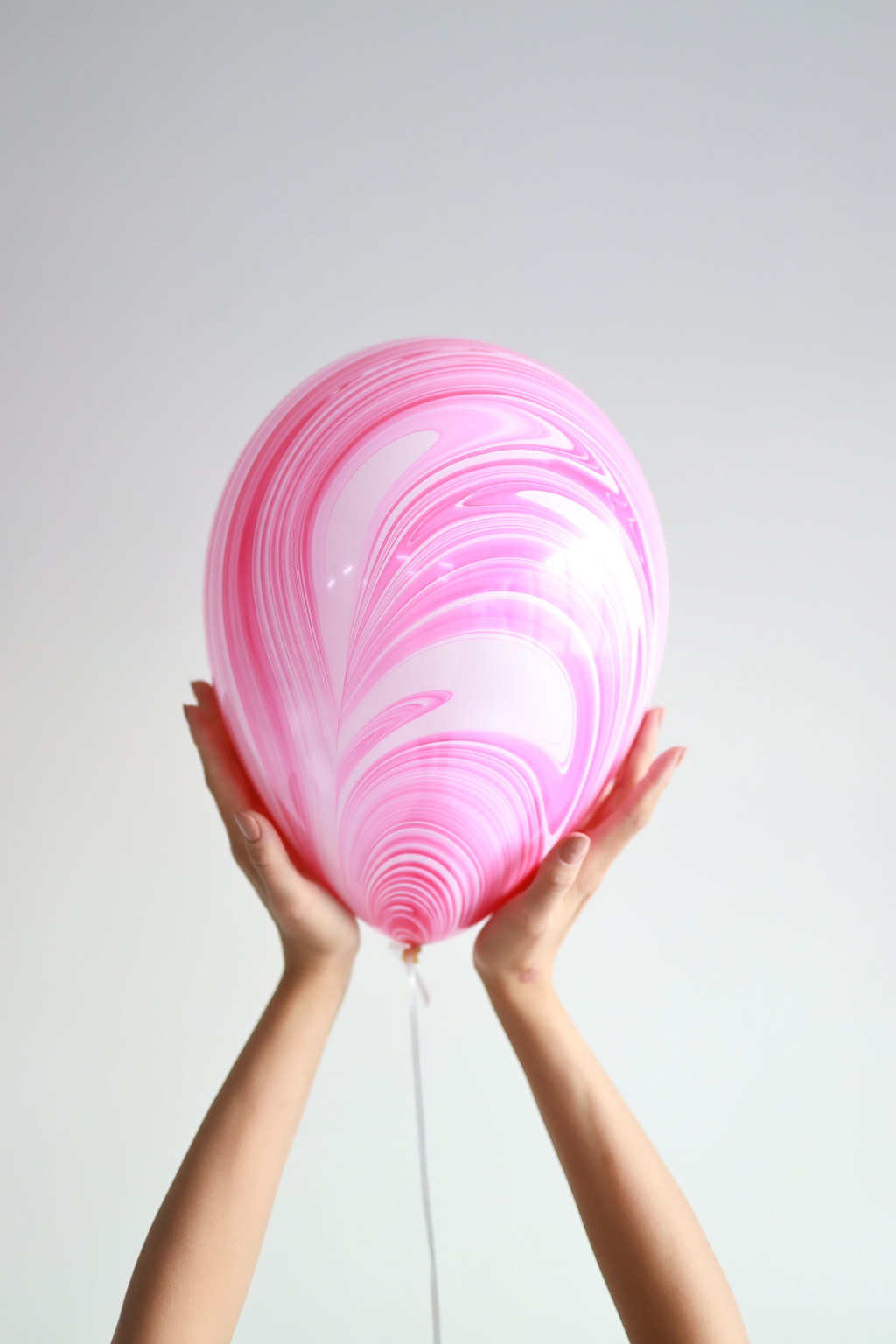 Стандартный шар, агат розовый, 36 см