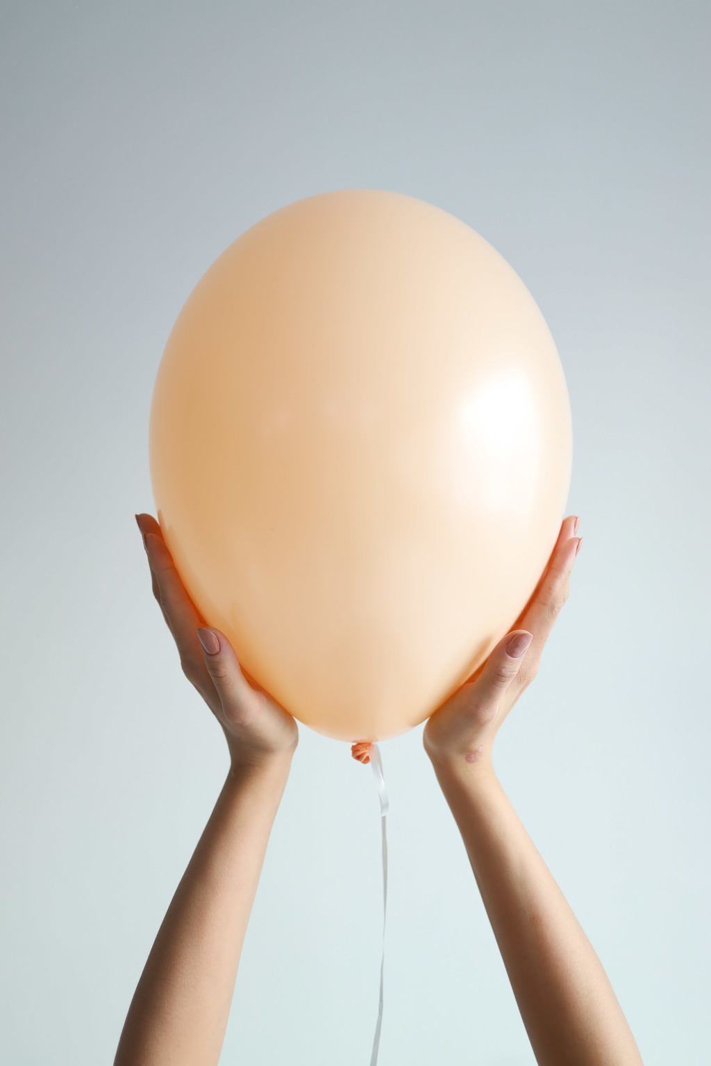 Стандартный шар, персик, 36 см
