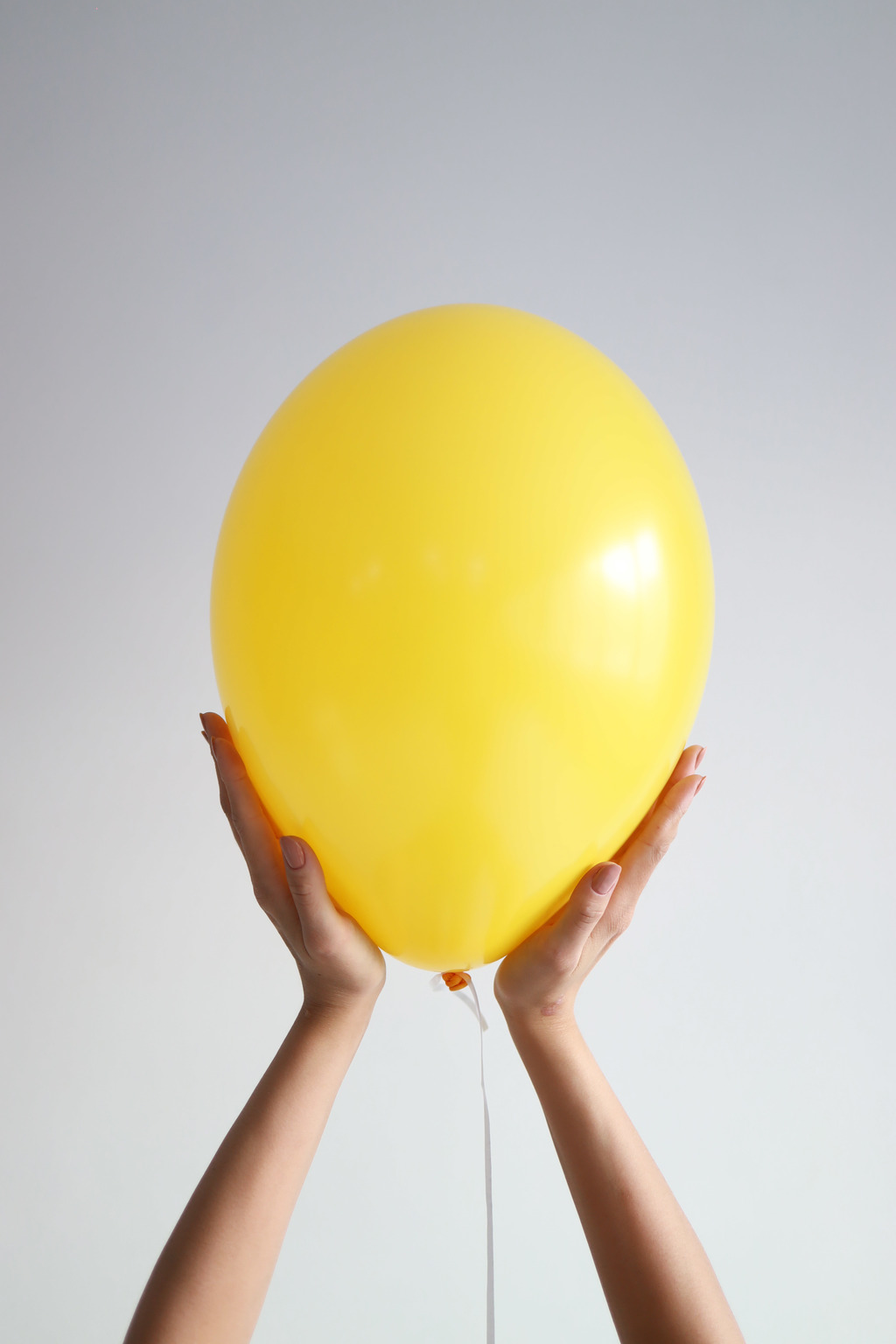 Стандартный шар, ярко - желтый, 36 см