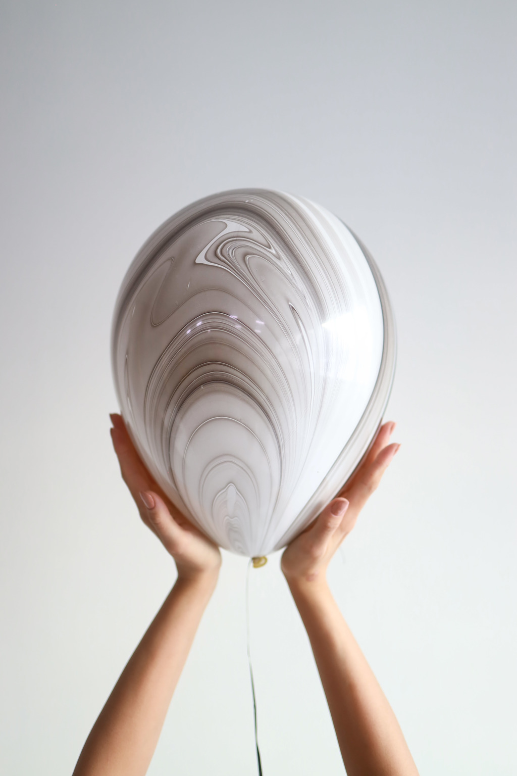 Стандартный шар, агат черный, 36 см