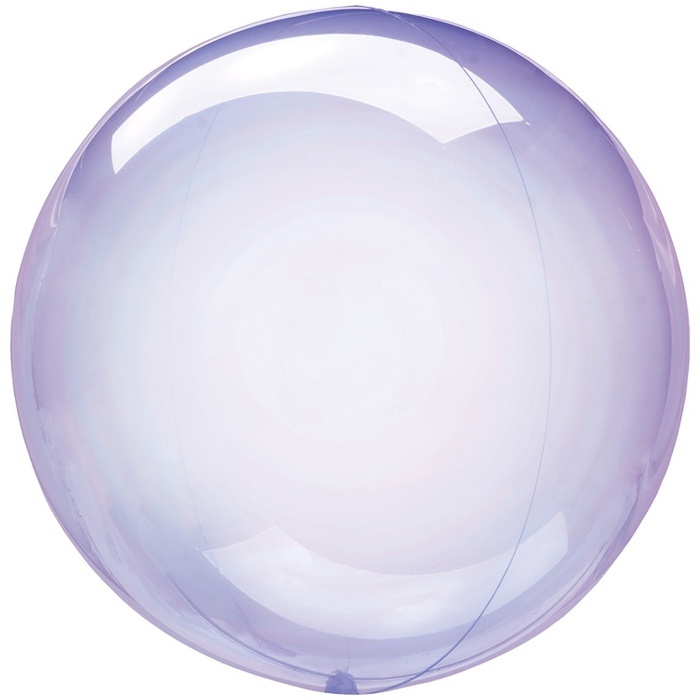 Фиолетовый шар, Bubbls, 45 см