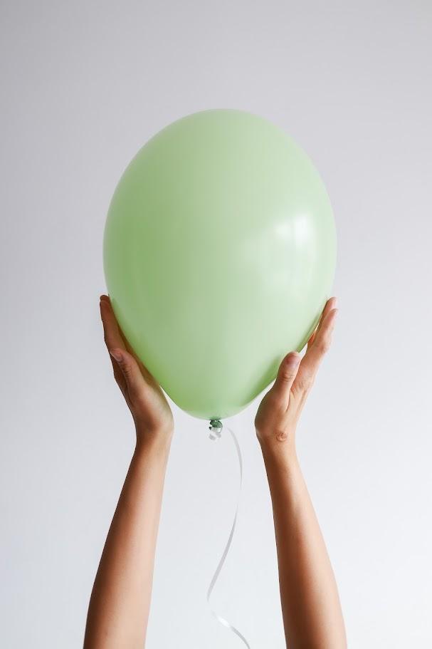 Стандартный шар, киви, 36 см