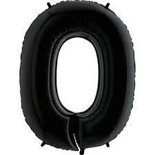 Г 102 см, Цифра Черный  "0"