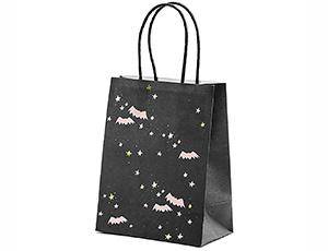 Пакет бумажный, Летучие мыши, 18 см,