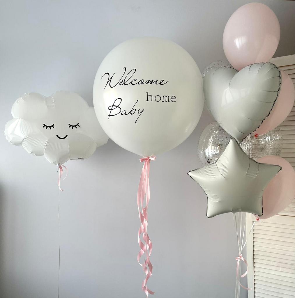 Набор "Welcome home baby" белый