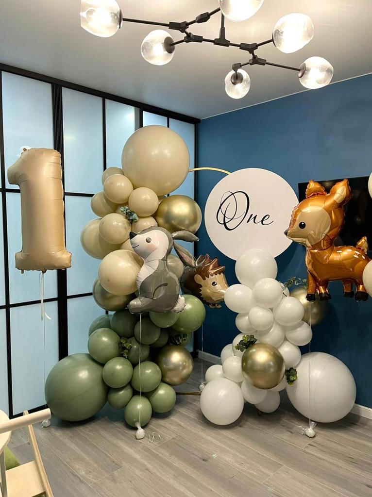 Оформление "Лесные жители"