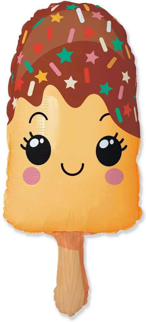 Счастливое эскимо, желтый, 84 см