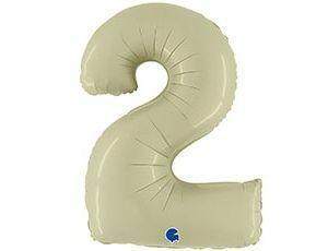 Г 102 см, Цифра Оливковый "2"