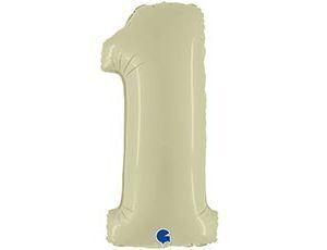 Г 102 см, Цифра Оливковый "1"