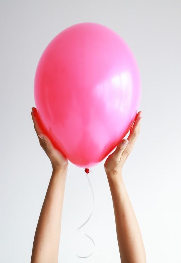 Стандартный шар, фуксия, 36 см