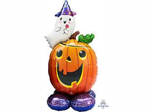 Фигура на подставке, Тыква, 71*142 см