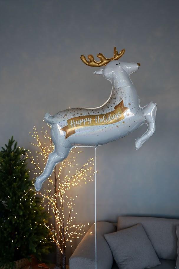 Новогодний олень, Голография, 122 см