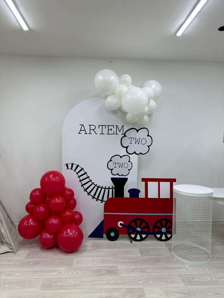 Оформление "Паровоз"