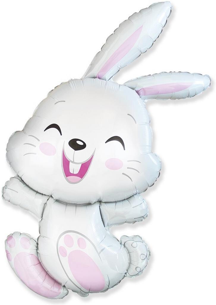 Милая зайка, Белый, 112 см,