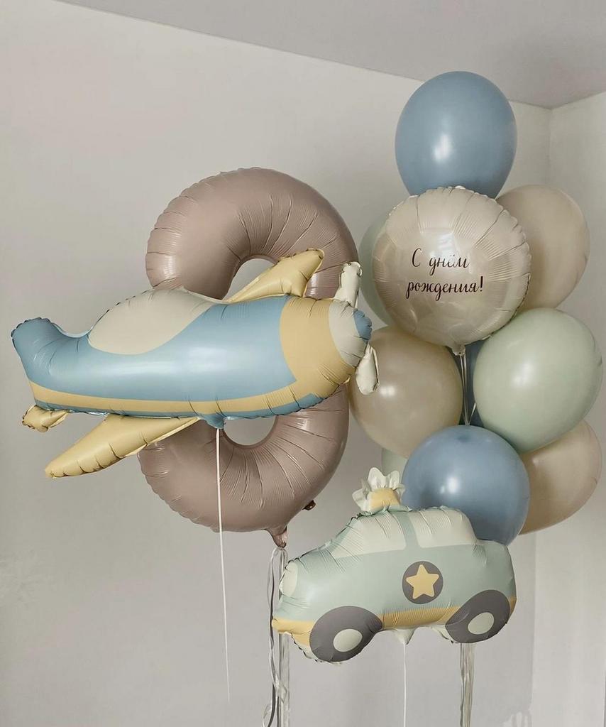 Набор "Самолет, машинка"