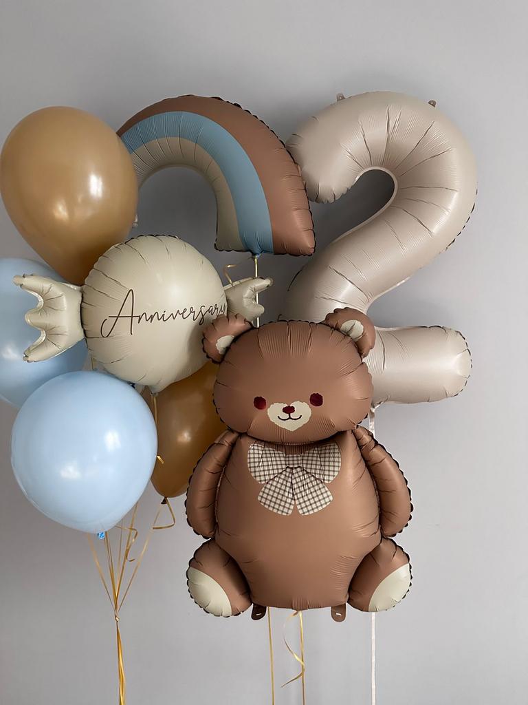 Набор "Мишка с радугой"