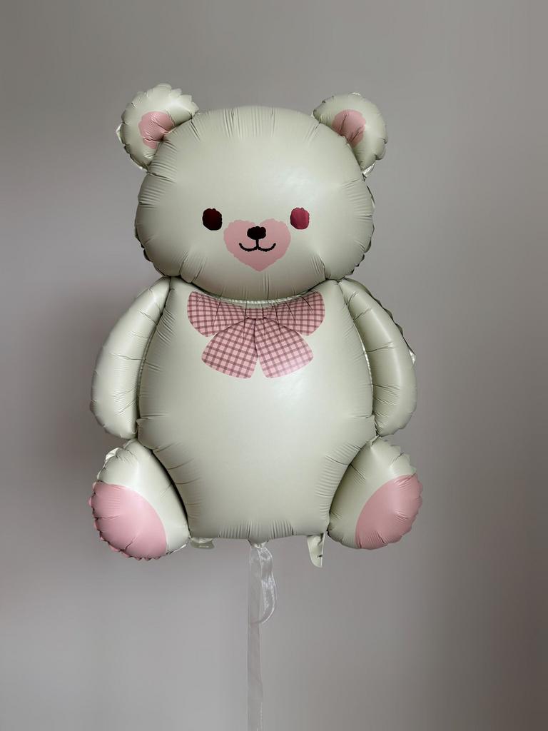 Мишка Барни, молочный/розовый, 96х65