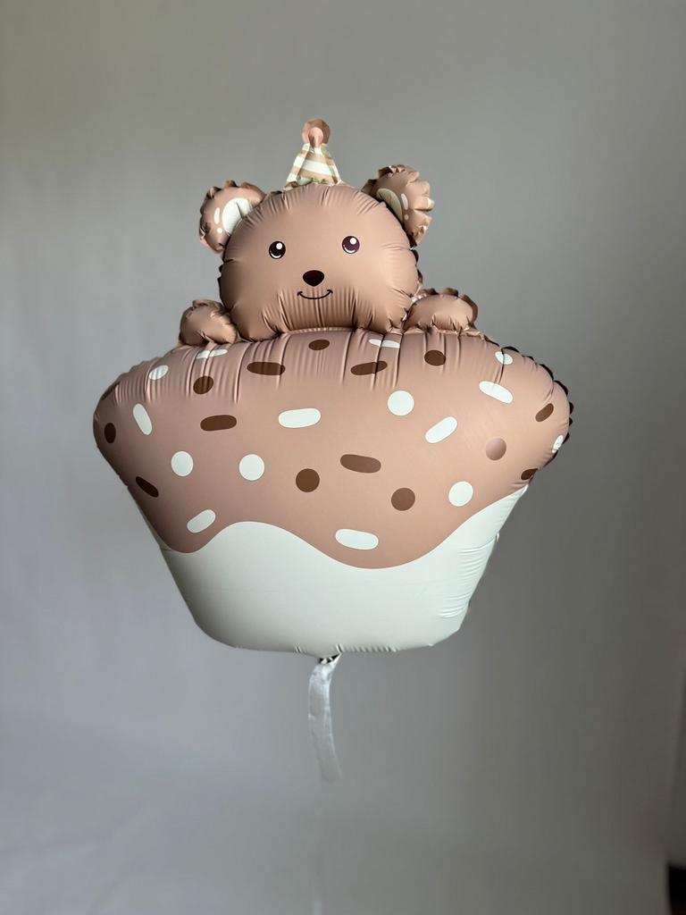 Капкейк коричневый, 52х72 см