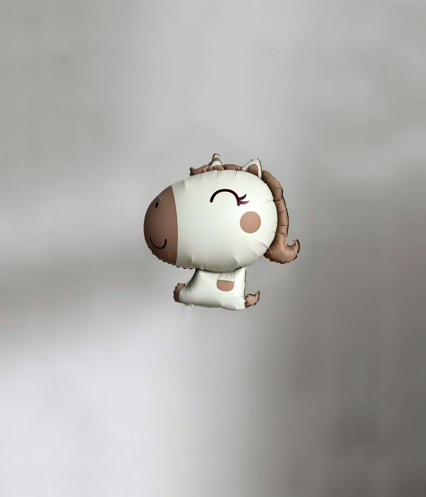 Единорог, коричневый, 65х79