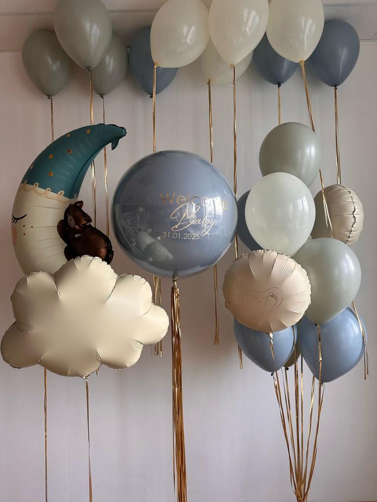 Набор "Полумесяц и облачко" 1