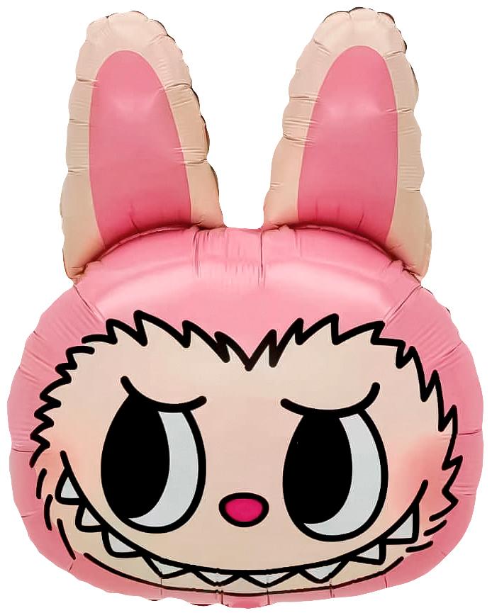 Лабубу, Голова, Розовый, 69 см