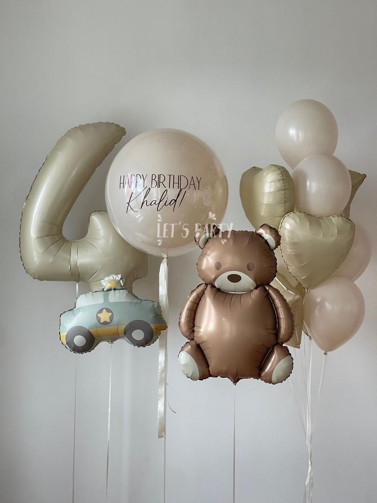 Набор "Мишка и машинка"