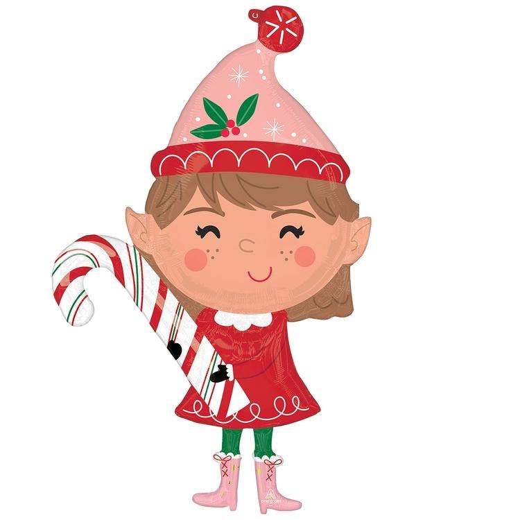 Эльф в розовом колпак, 66*99 см