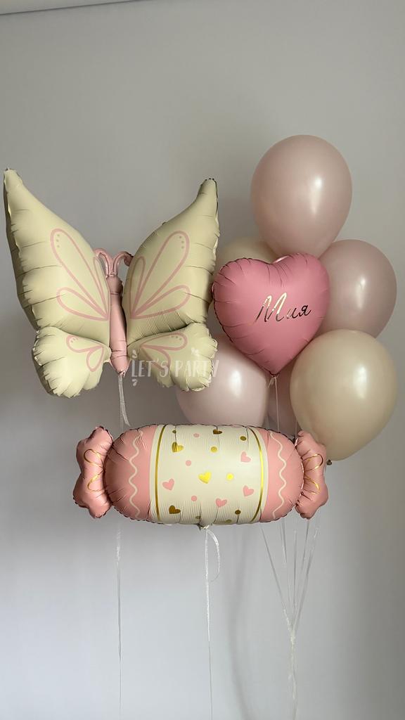 Набор "Конфетка с бабочкой"