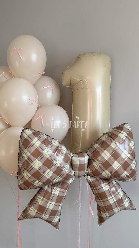 Набор "Бантик в клетку" 1