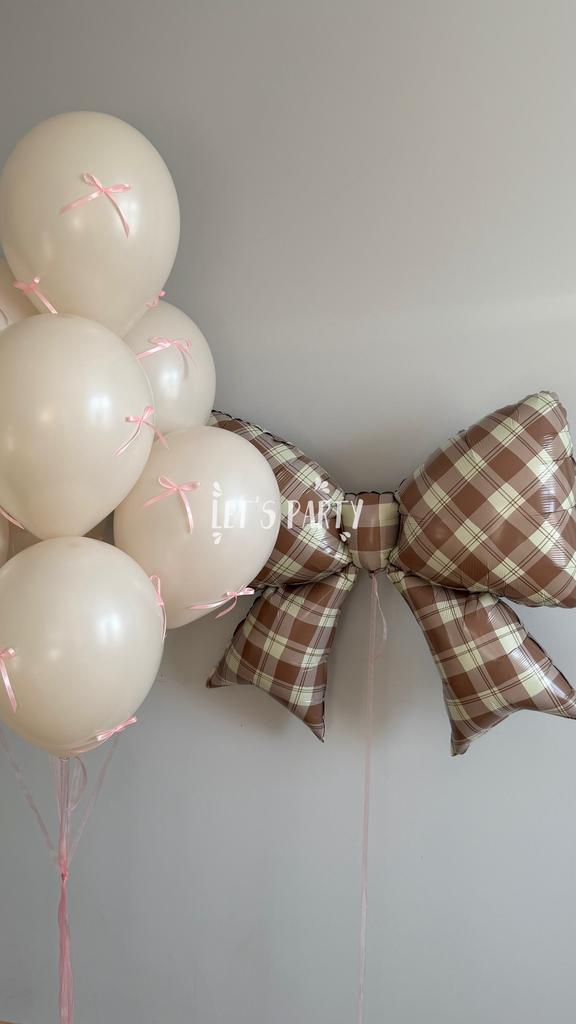 Набор "Бантик в клетку" 3