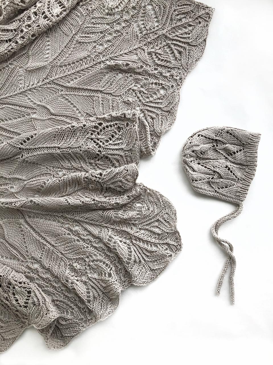 КОМБО МК плед "Крылья ангелов" + чепчик "Крылья ангелов"