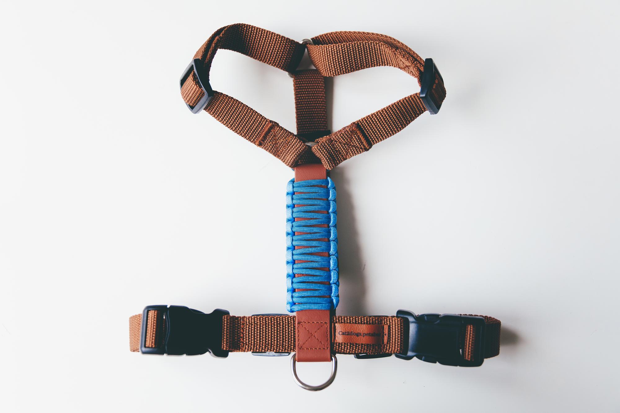 ШЛЕЙКА ДЛЯ БОЛЬШИХ ПОРОД С БИОТАНОВОЙ СПИНКОЙ