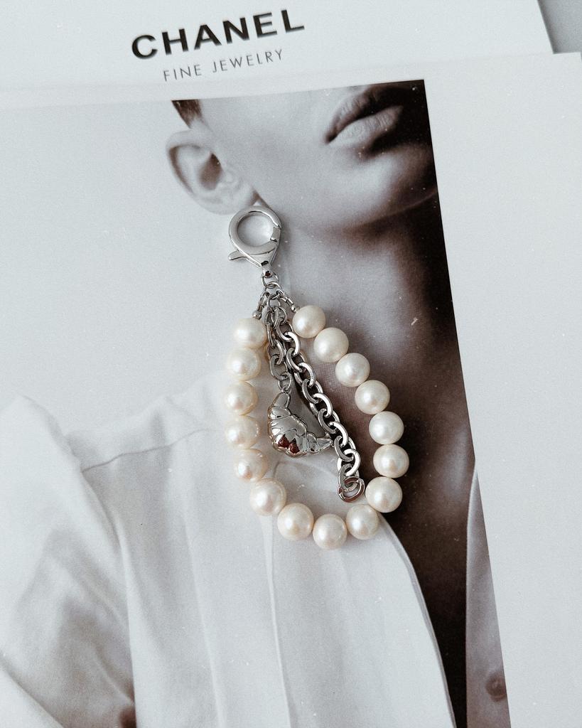 Обвес с круассаном (родий)