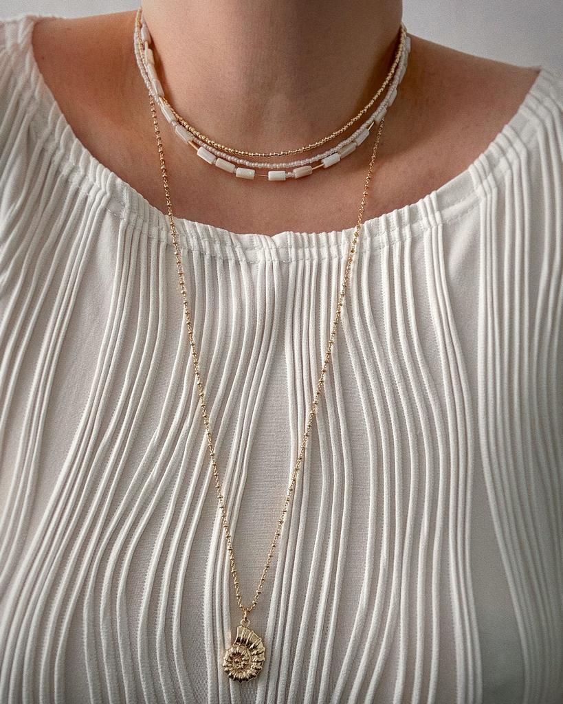 Комплект: три чокера и цепочка