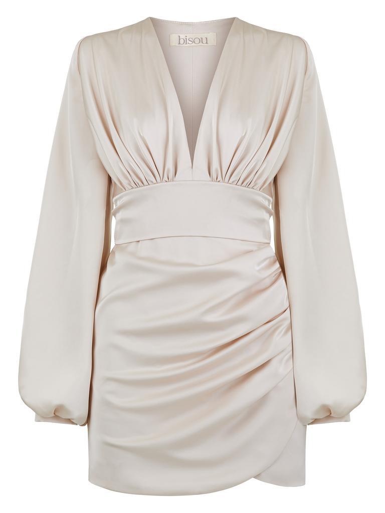 Платье Lou молочного цвета